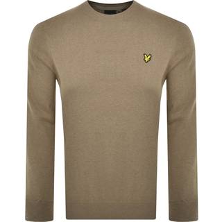 Lyle And Scott Cotton Merino Jumper Green