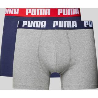 Puma 2-pak Men Everyday Basic Boxer - Navy/Grey - XX-Large