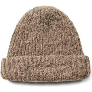 Beanie - Brown Melange - H2O Fagerholt - Brun One Size