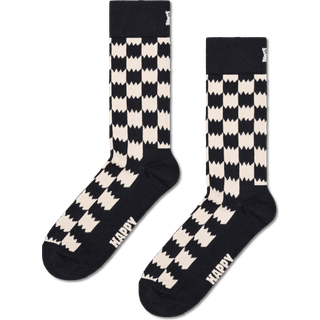 Happy Socks Dizzy Check Sock - Black pattern-2 - Str 41/46