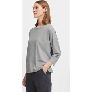 b.young BYPAMILA T-shirt - Grå - Str S - Damer