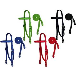 Tahoe Tack Double Layered Draft Horse Nylon Western Headstall med matchende t?jler
