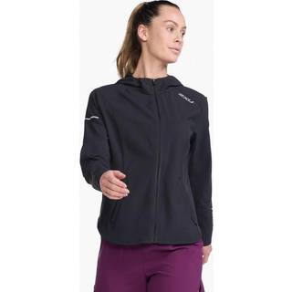 2XU Women's Aero Jacket Black/Silver Reflective, M