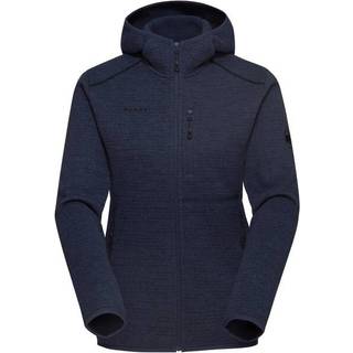 Mammut Women's Arctic IV Midlayer Hooded Jacket Fleecejakke Damer størrelse XL farve blå