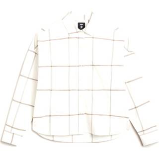 Vans Women's Antica Boxy L/S Skjorte Damer størrelse L farve hvid