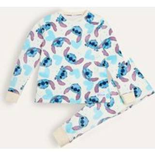 Brand Threads Brand Threads Blue Girls Disney Stitch Divine Fleece Pyjamas Set