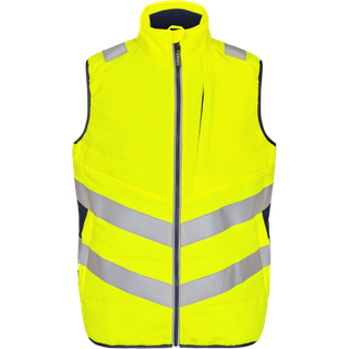 ENGEL Safety quiltet vest Gul/Blue Ink 5159-158 3XL