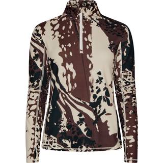 Warming Tech Half Zip W Beetle Print (S)