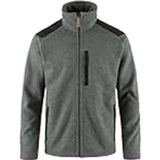 Fjällräven Buck Fleece Fleecejakke Herrer størrelse XL farve grå/olivengrøn