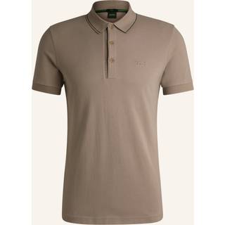 BOSStil mænd. 50506195 Polo Paule4 brun (XL), Casual, Bomuld, Korte ærmer