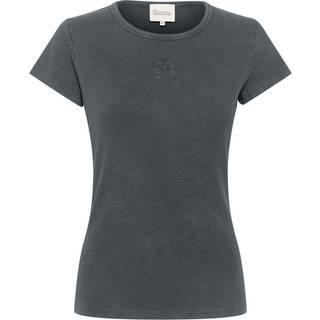 My Essential Wardrobe Mandymw Tee Toppe & T-Shirts 10704859 Black Wash (XSMALL)