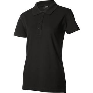 Polo shirt dame sort - S / LM logo