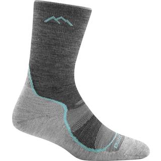 Darn Tough Women's Light Hiker Micro Crew Light Cushion Slate, M (38-40.5)