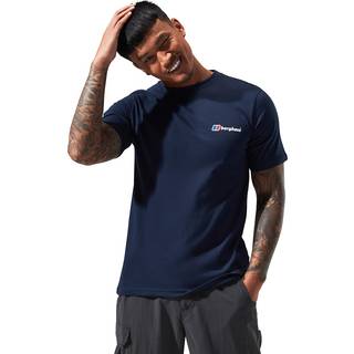 Men's Organic Classic Logo Tee - Dark Blue