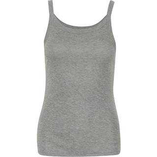 Soaked In Luxury Slfauna Tank Top Toppe & T-Shirts 30407713 Grey Melange (XSMALL)