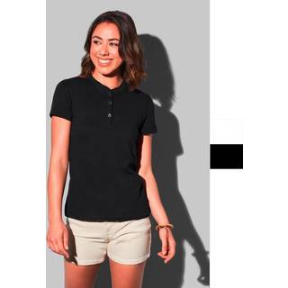 Stedman Sharon Henley T Shirt For Women - Black - Large