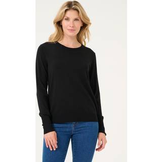 Kaffe KAlizza Pullover - Sort - Str XS - Damer