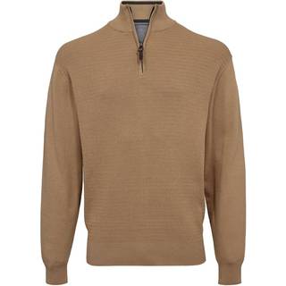 Reg fit structure half zip