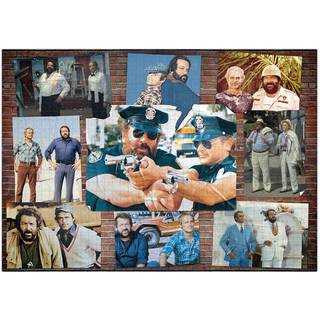 Bud Spencer & Terence Hill Jigsaw Puzzle Poster Wall #002 (1000 pieces)