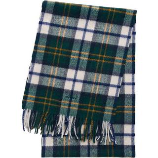 HERRINGBONE CHECK WOOL WOVEN SCARF