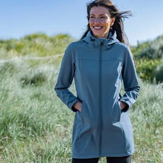 Tog 24 Tog 24 Blue Keld Womens Softshell Long Jacket