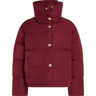 Embossed Button Down Oversized Jacket