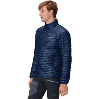 Norrøna Men's Trollveggen Superlight Down Jacket Indigo Night Blue, S