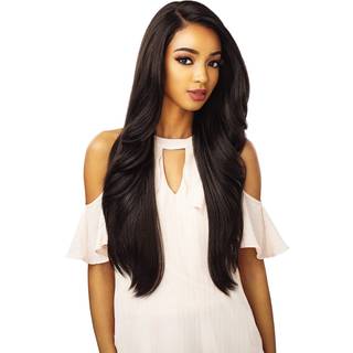 Sensationnel Cloud9 schweizisk blonder hvad sletter? 13x6 Lace Wig - Morgan (1b [Off Black])