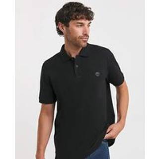 Timberland Millers River Pique S/S Polo Polo-shirt Herrer størrelse M farve sort