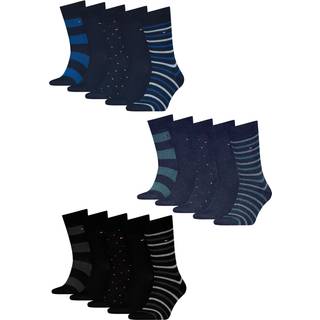 Tommy Hilfiger Tommy Hilfiger Blue Tommy Hilfiger Mens Blue Socks 5 Pack