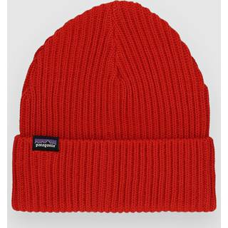 Patagonia Fishermans Rolled Beanie - Uni - madder red