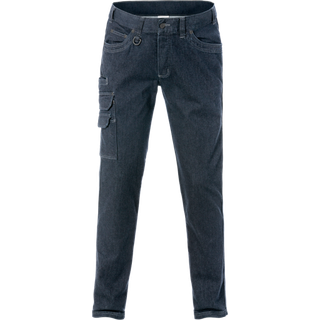 Fristads FR 2501 DCS Håndværkerbukser sort, stræk Indigo