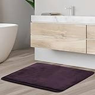 Clara Clark badev?relse t?pper fl?jl hukommelse skum badem?tsm?t skridsikre maskine vaskbare bad t?pper - t?rrer hurtigt ultra bl?dt overd?dige b