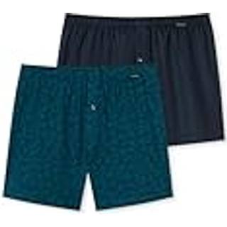 Schiesser 2-pak Boxershorts multipack - Blue Pattern - Medium * Kampagne *
