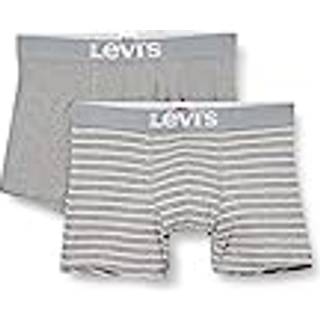 Levis 2-pak Base Stripe Boxer - Grey - Small * Kampagne *