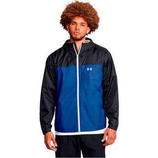 Jakke med hætte Under Armour CLOUDSTRIKE COLORBLOCK JKT-BLK 1381880-002 Størrelse XL