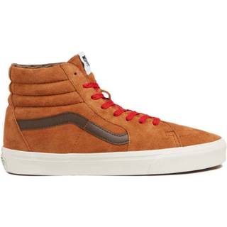 Vans - Sk8-Hi Pig Suede Shoes, Man, Orange, Size: 43 - Orange - 43