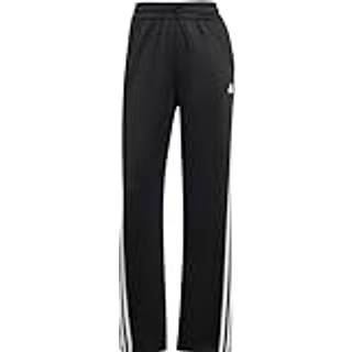 Iconic Wrapping 3-Stripes Snap Trackpant - Black / White