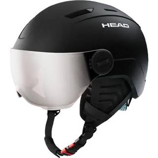 Head Mojo Visor, skihjelm med visir, junior, sort