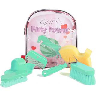 Striglerygsæk med indhold - Pony Power - Mint