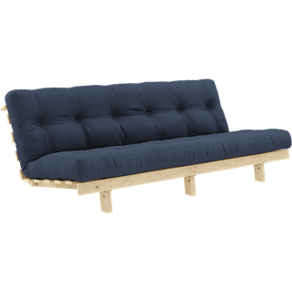 Lean Sovesofa Fra Karup Design i Massiv FSC Fyrretræ | Japandi - 737 Navy - Længde: 200 cm