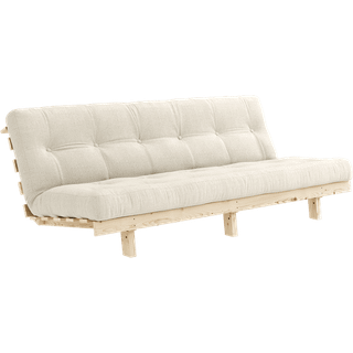 Lean Sovesofa Fra Karup Design i Massiv FSC Fyrretræ | Japandi - 914 Linen - Længde: 200 cm