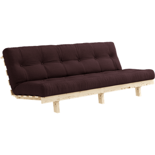 Lean Sovesofa Fra Karup Design i Massiv FSC Fyrretræ | Japandi - 715 Brown - Længde: 200 cm
