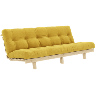 Lean Sovesofa Fra Karup Design i Massiv FSC Fyrretræ | Japandi - 514 Honey - Længde: 200 cm