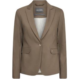 Mos Mosh Blake Night Blazer Sustainable Blazer 112579 Rain Drum (40)