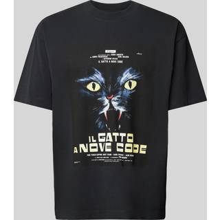 HUGO Dargex Film Artwork T Shirt Black