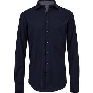 Knitted l/s shirt modern fit