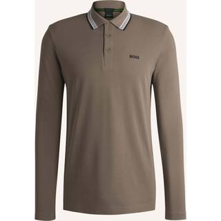 HUGO BOSS Plisy-trøje, taupe