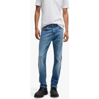 BOSS Orange Herren Jeans blau Slim Fit