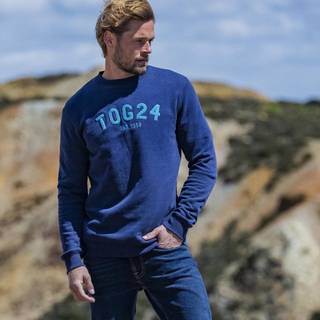 Tog 24 Tog 24 Blue Mens Hawnby Marine Sweatshirt